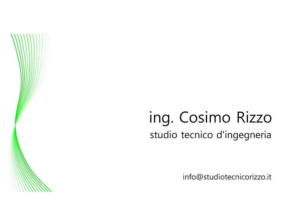 Studio Tecnico Ing. Cosimo Rizzo